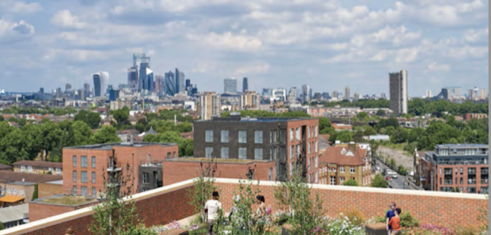 Communal rood terrace