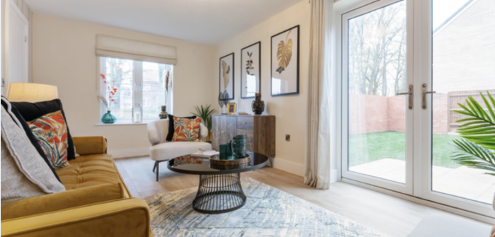 Open and bright living area