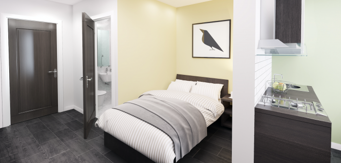 Well spaced out bedrooms area 